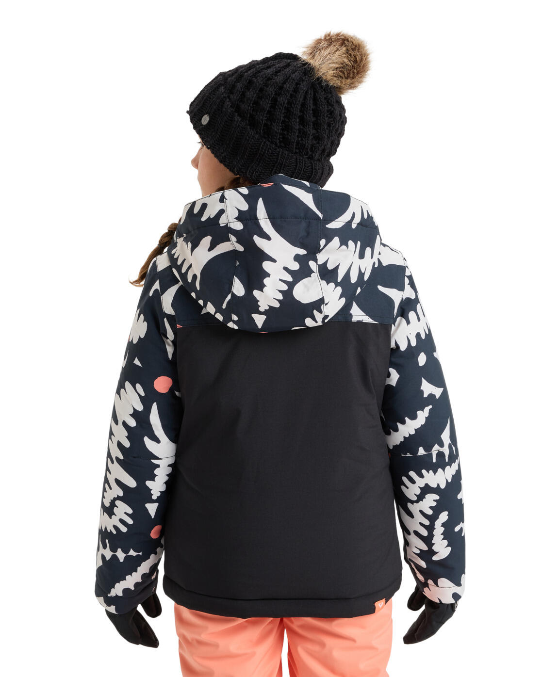 Funktionelle Snow-Jacke GALAXY Schwarz Meisjes 8-16 2/4