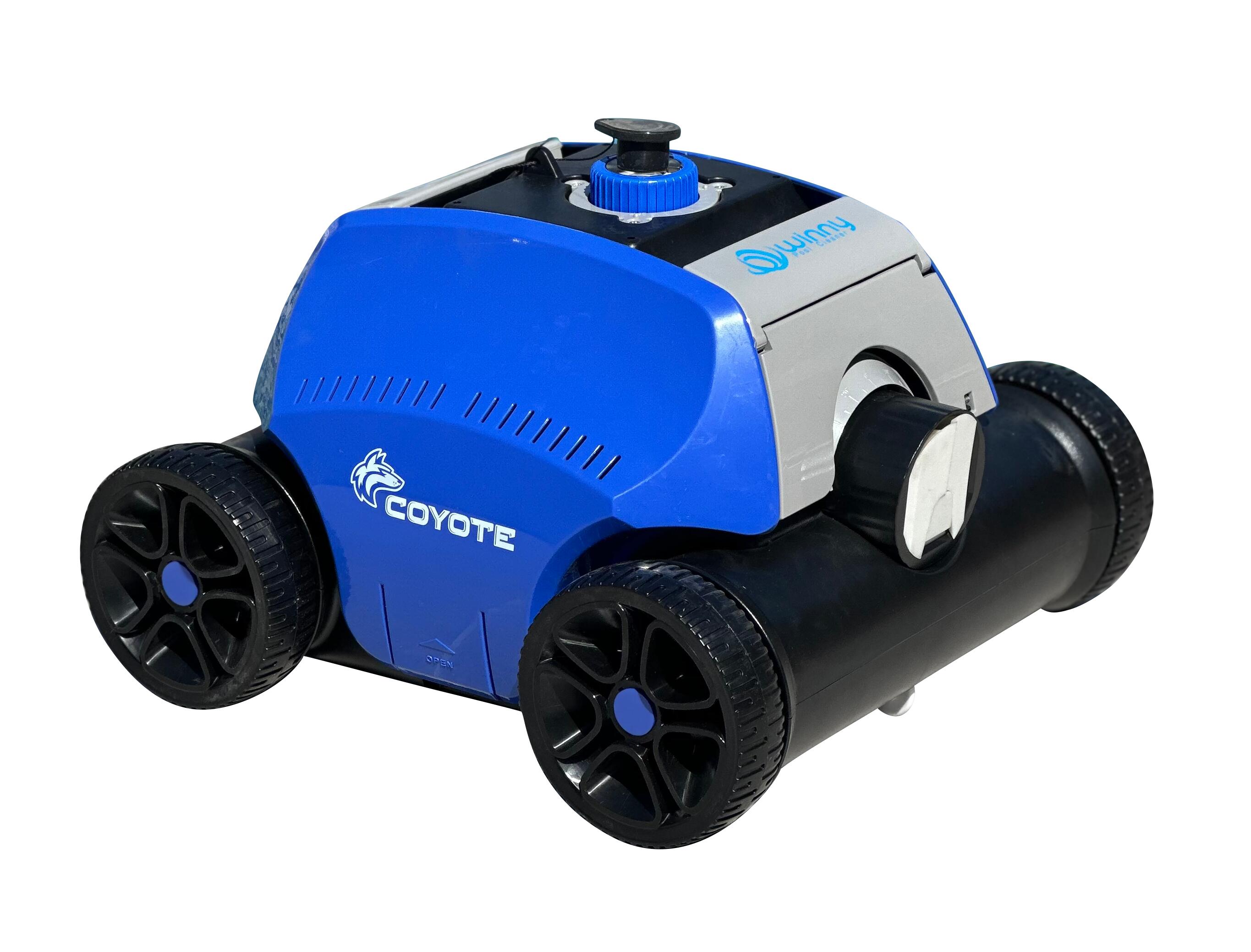 POOLSTAR Robot piscina Coyote autonomo – Fondo – Batteria Li-ion 100 min