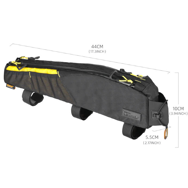 Torba rowerowa na ramę długa Rhinowalk BHD0015 2,1L bikepacking 7/7