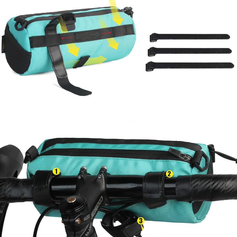 Sakwa rowerowa na kierownicę Rhinowalk RK9103 5/7