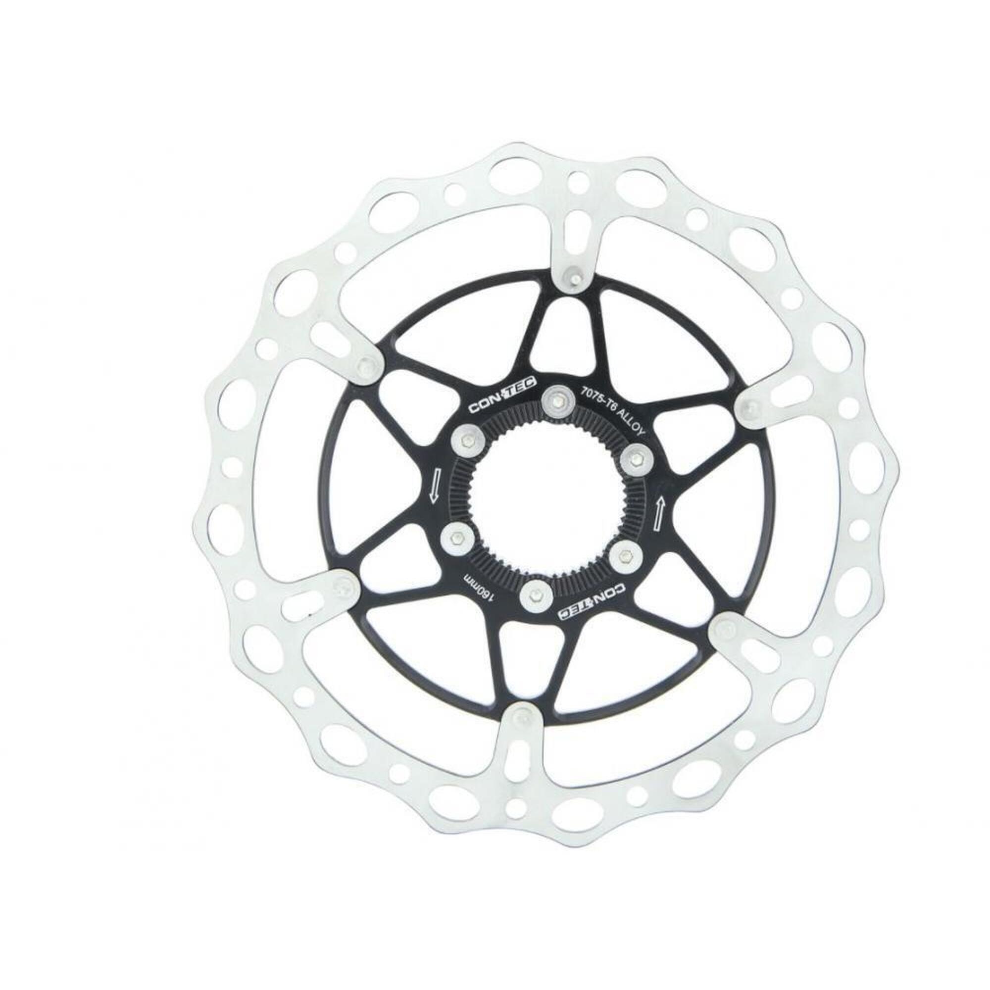 Con-tec - Contec Remschijf Cdr-cl Ct Disc Br. Rotor Cdr-cl 160 Mm 2-parts Centerlock - Disque De Frein - Gris - Taille Unique - Decathlon