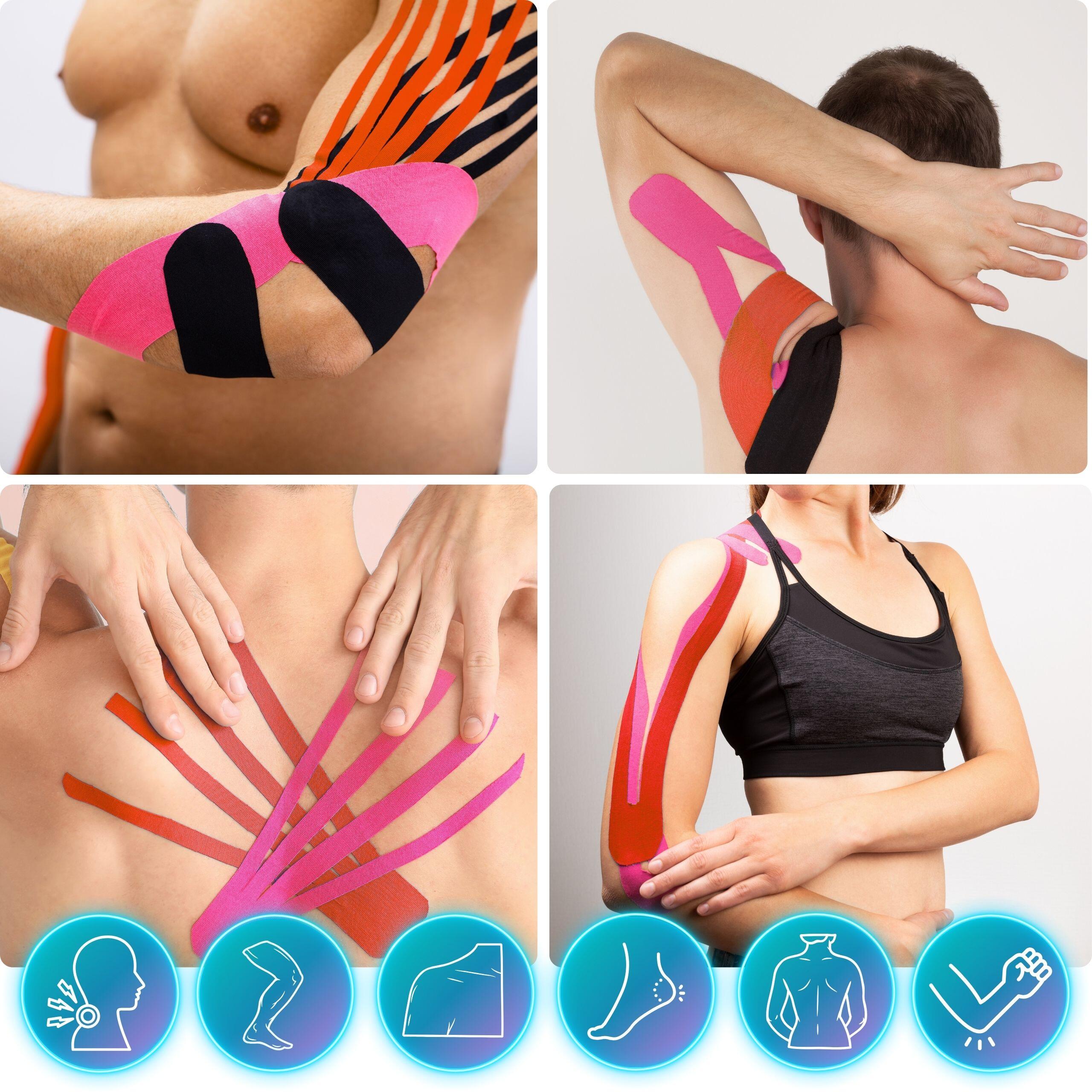 Tape kinésiologique 5 m x 5 cm, dispositif médical Revity Recovery Kinesio Tape 7/7