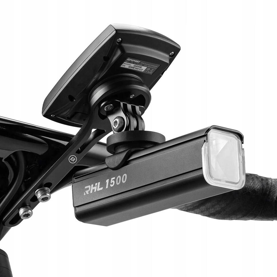 Uchwyt rowerowy Rockbros do Garmin i GoPro, do kierownic karbonowych
