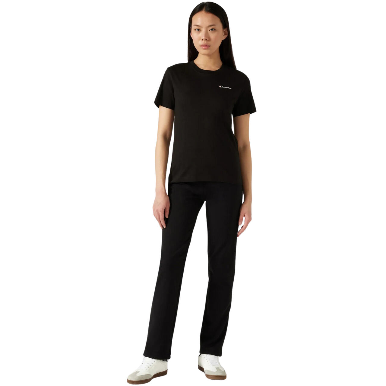 Champion T-shirt femme manches courtes 100% coton 4/4