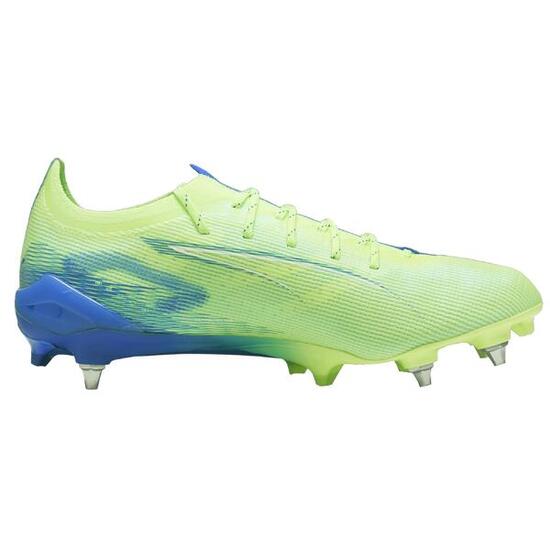 Botas De Fútbol Puma Ultra 5 Ultimate Mxsg Verde Y Azul