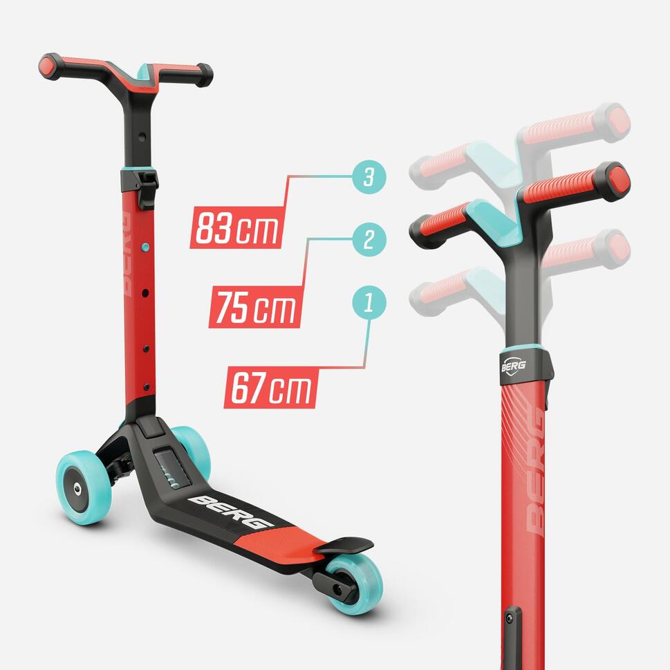Promo Trottinette 2 Roues Pliable chez Carrefour