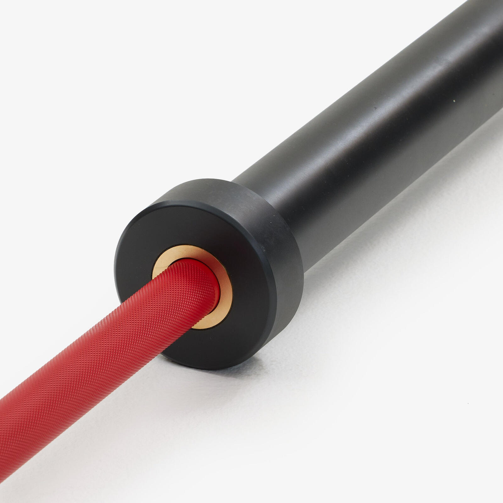 Gryf Nike Coated Premium Barbell Red Swoosh 20 Kg 3/7