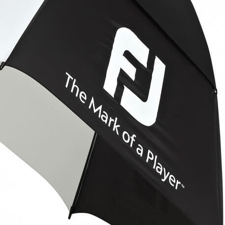 Footjoy Parapluie Double Canopy Blanc Noir 3/3
