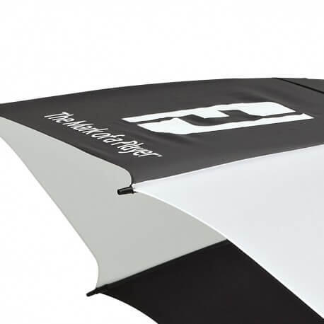 Footjoy Parapluie Double Canopy Blanc Noir 2/3