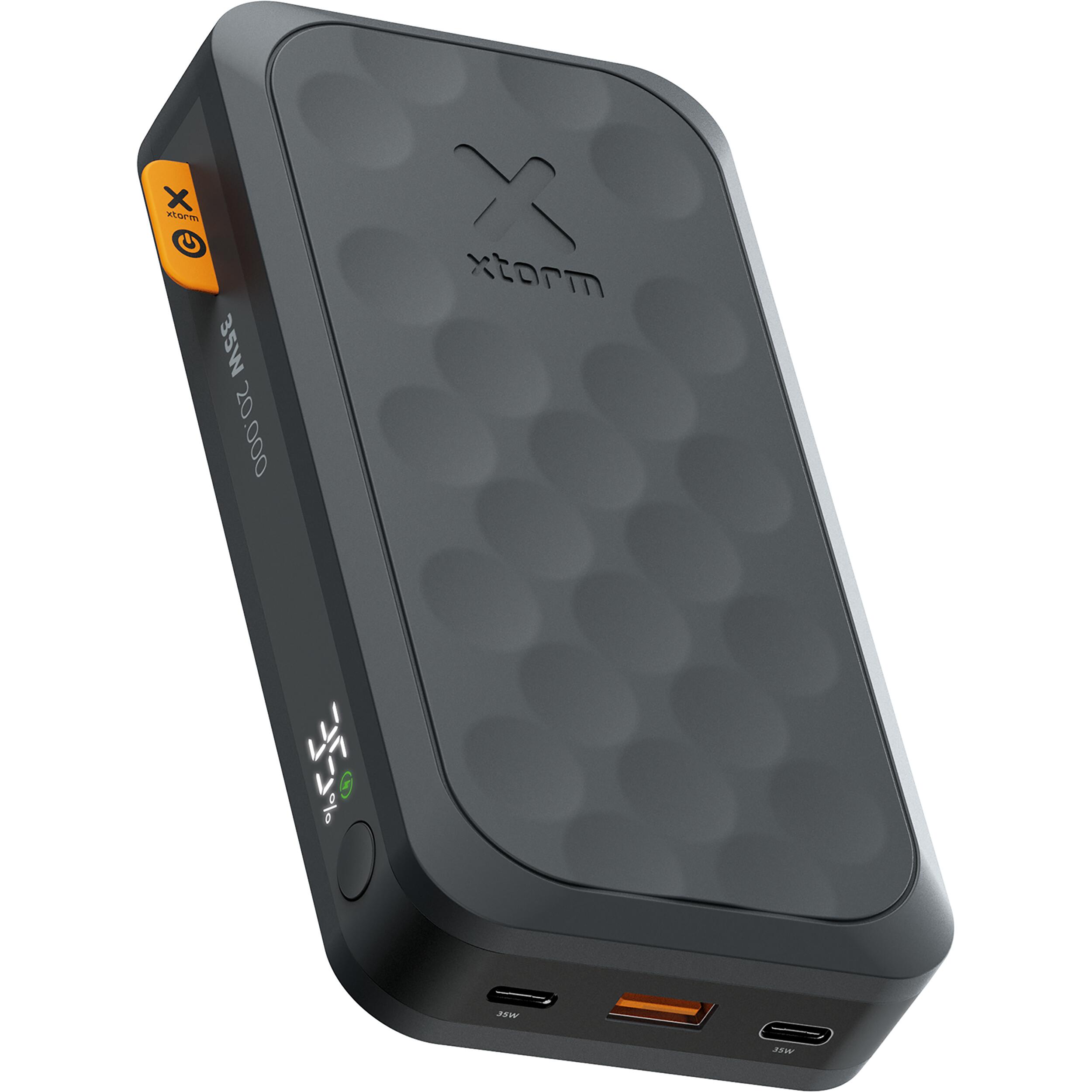 Xtorm 35W FS5 Powerbank 20,000mAh + 35W GaN2 Charger + USB-C PD Cable, Noir 2/5