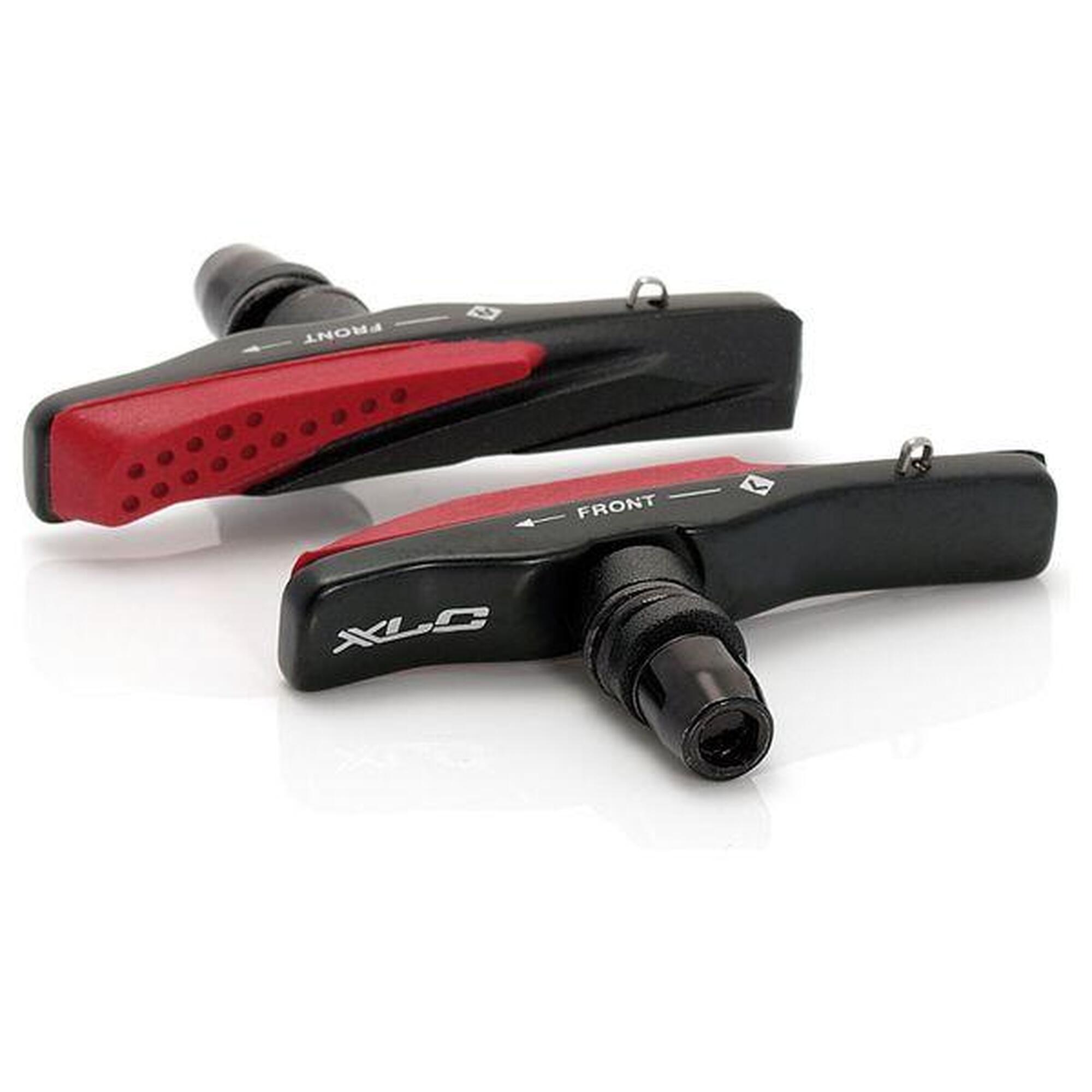 Pattini Freno XLC BS-X16 Per Cerchi In Carbonio - Set 4 Pezzi - Tipo Campagnolo, Maggiore Potenza E Durata