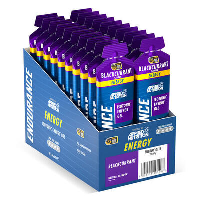 Applied nutrition endurance energy gel (20x60ml) blackcurrant