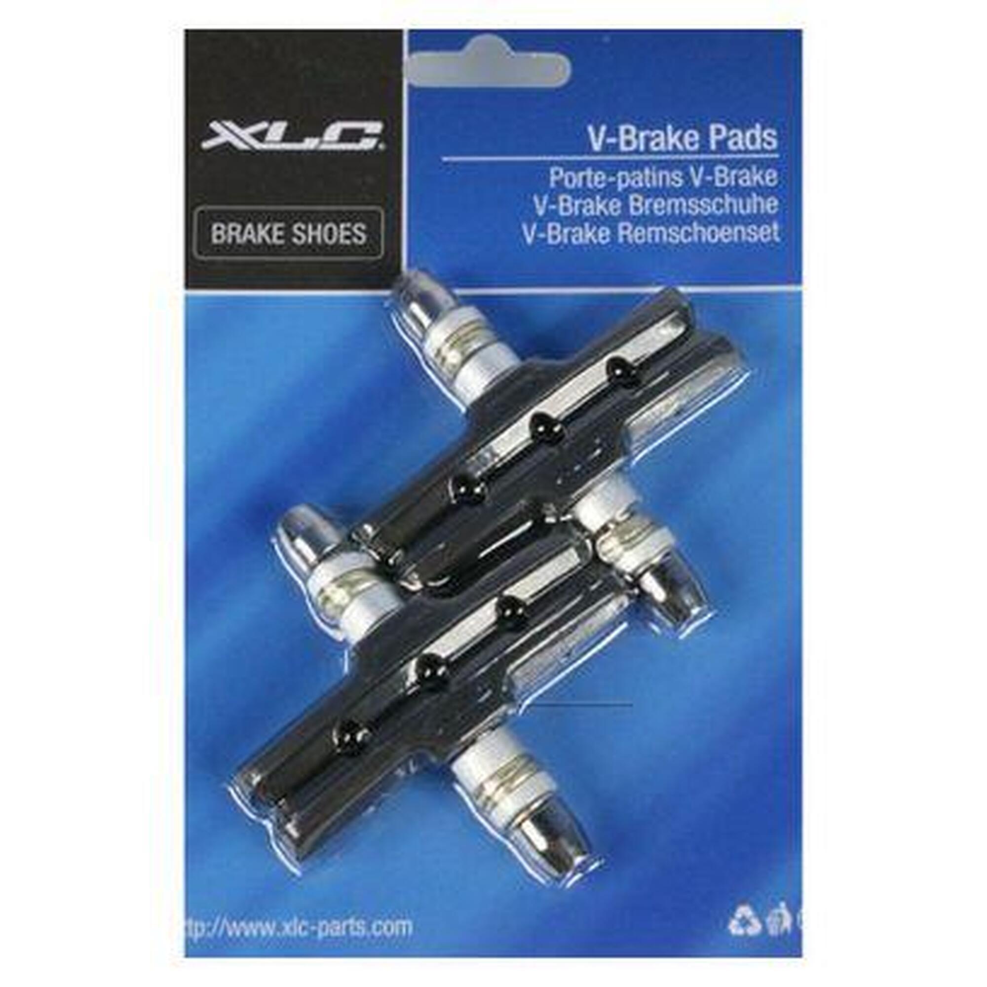 Szczęka Hamulcowa Bs-V01 V-Brake 70Mm, Czarna, Zestaw 4 Sztuk