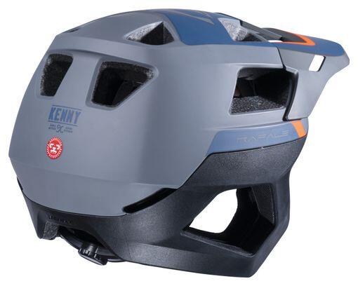 Casque Kenny Rafale Gris/Orange 3/4