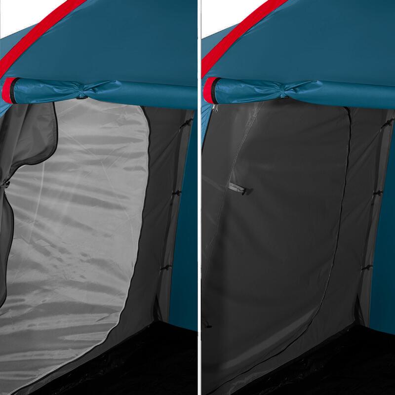 Cort camping 4 persoane 4000 mm, 2 dormitoare Nils Camp NC6431
