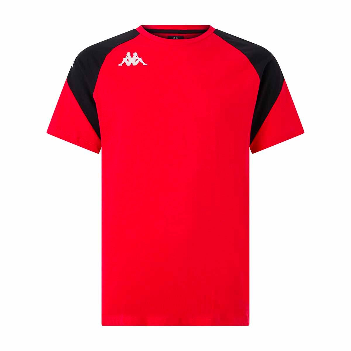 T-shirt multisports garçon Laccio rouge 1/4