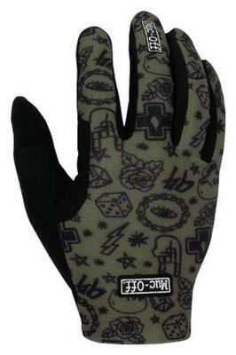 Muc-off lichtgewicht groene mtb lange handschoenen