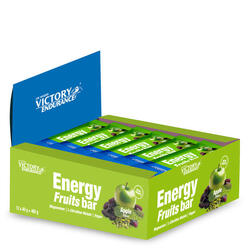 Barres énergétiques - Energy Fruits Bar - Pomme Boite de 12