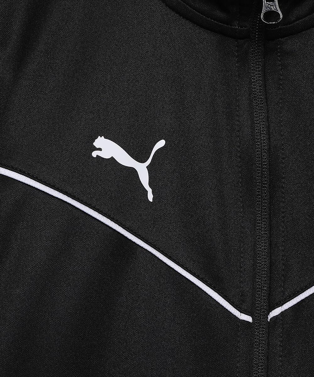 Puma Teamrise Training Jr Zwart Sweatshirt Kind 3/4