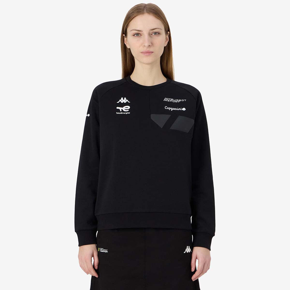 Kappa - Sweatshirt Arefodow Femme Peugeot Sport 2025 - Sweat-shirt - Noir - Decathlon