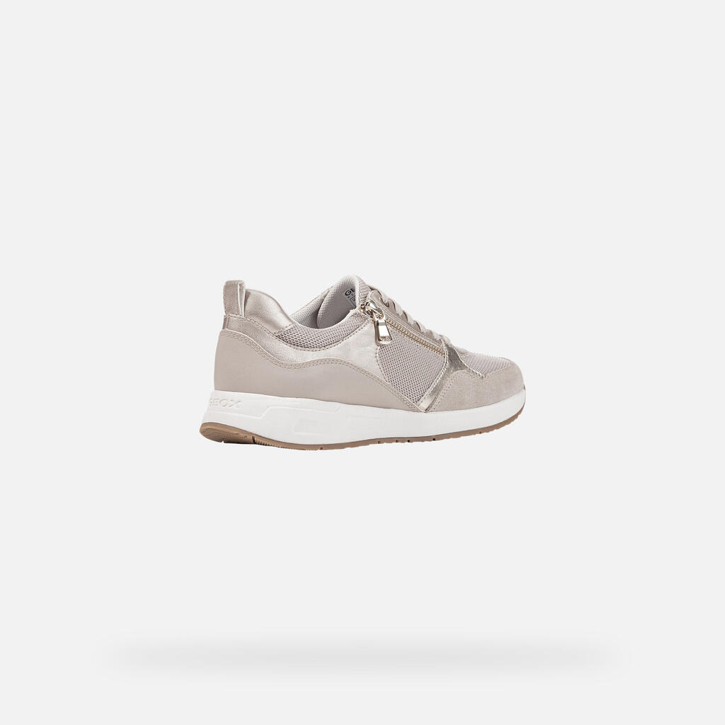 Baskets Femme BULMYA WOMAN Or Clair/Beige 5/7
