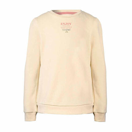 Sweatshirt manches longues fille Biscot rose