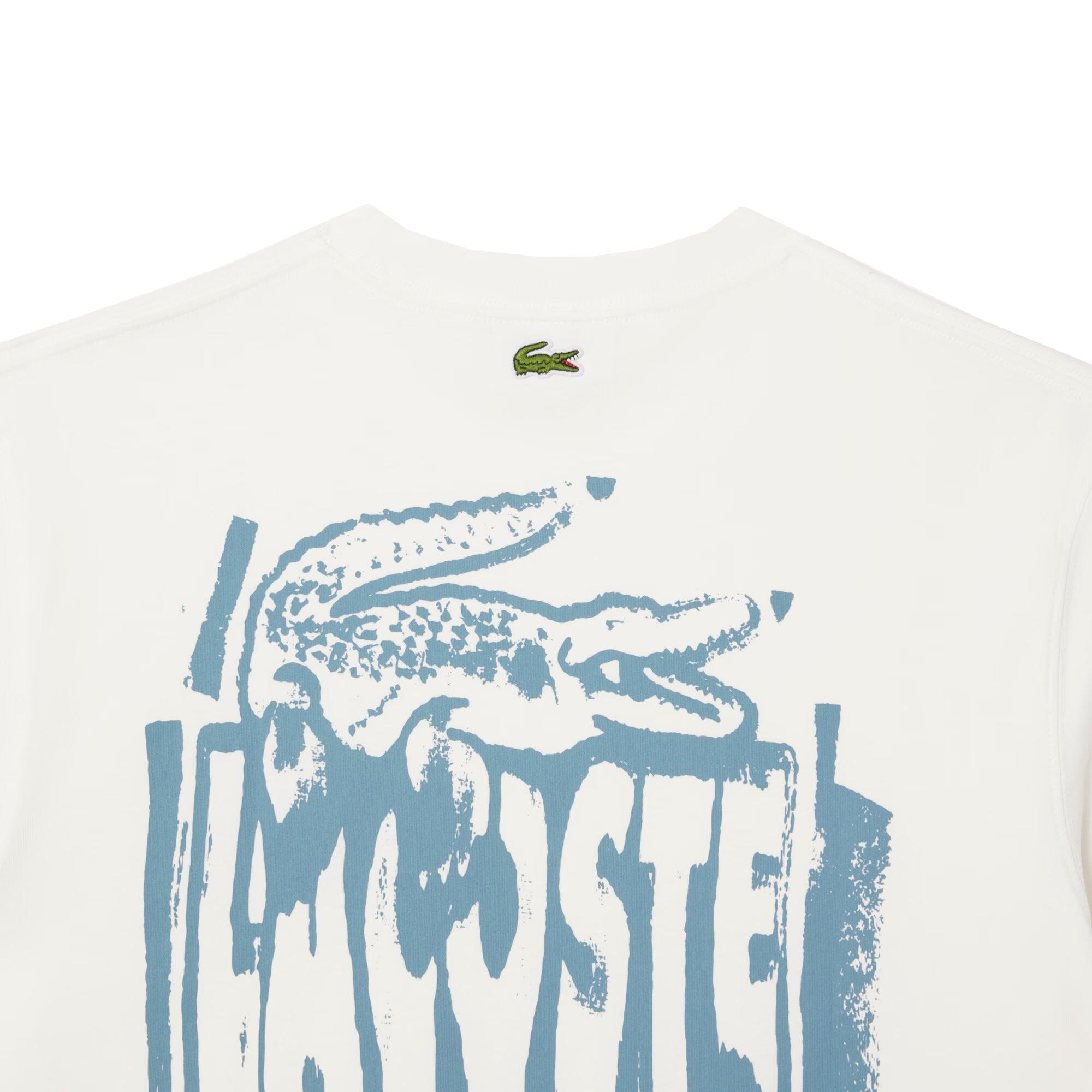 Koszulka Lacoste Klasyczna Biała Męska 4/4