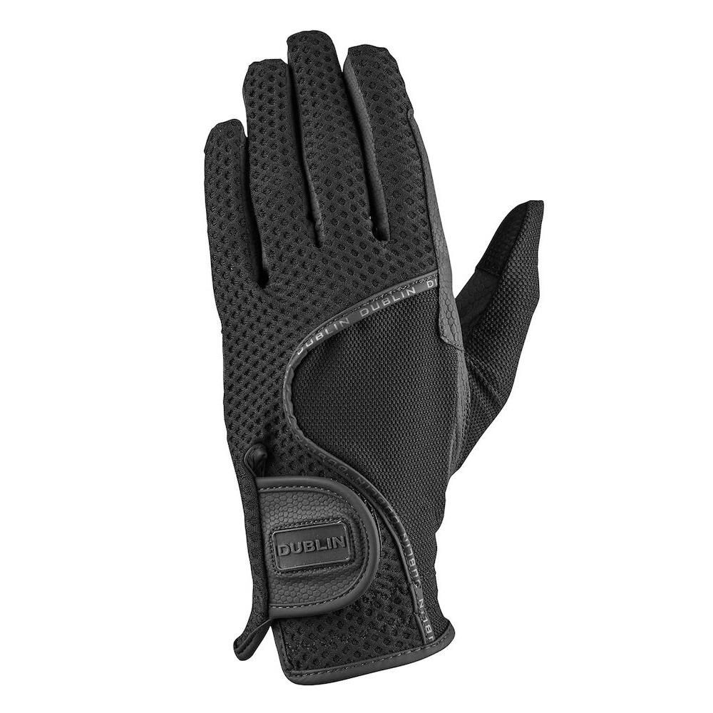 Dublin - Gants D'Équitation Dublin Airflow Honeycomb - Gants - Noir - 48 Xl - Decathlon