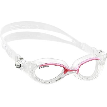 Cressi Schwimmbrille FLASH LADY dunkles Visier/Trans 2/2