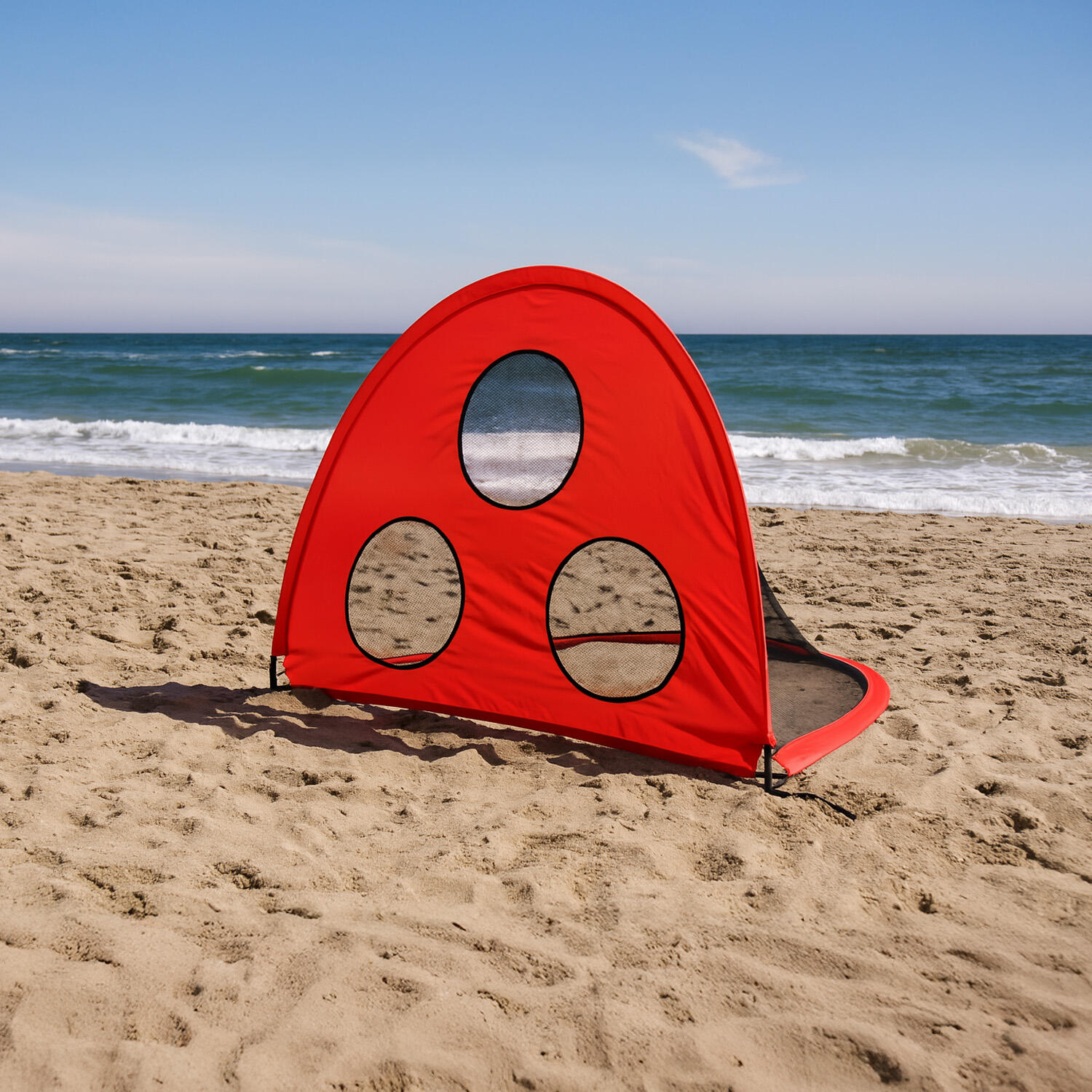 Portería Plegable Zastor Blaster Rojo/Negro 7/7