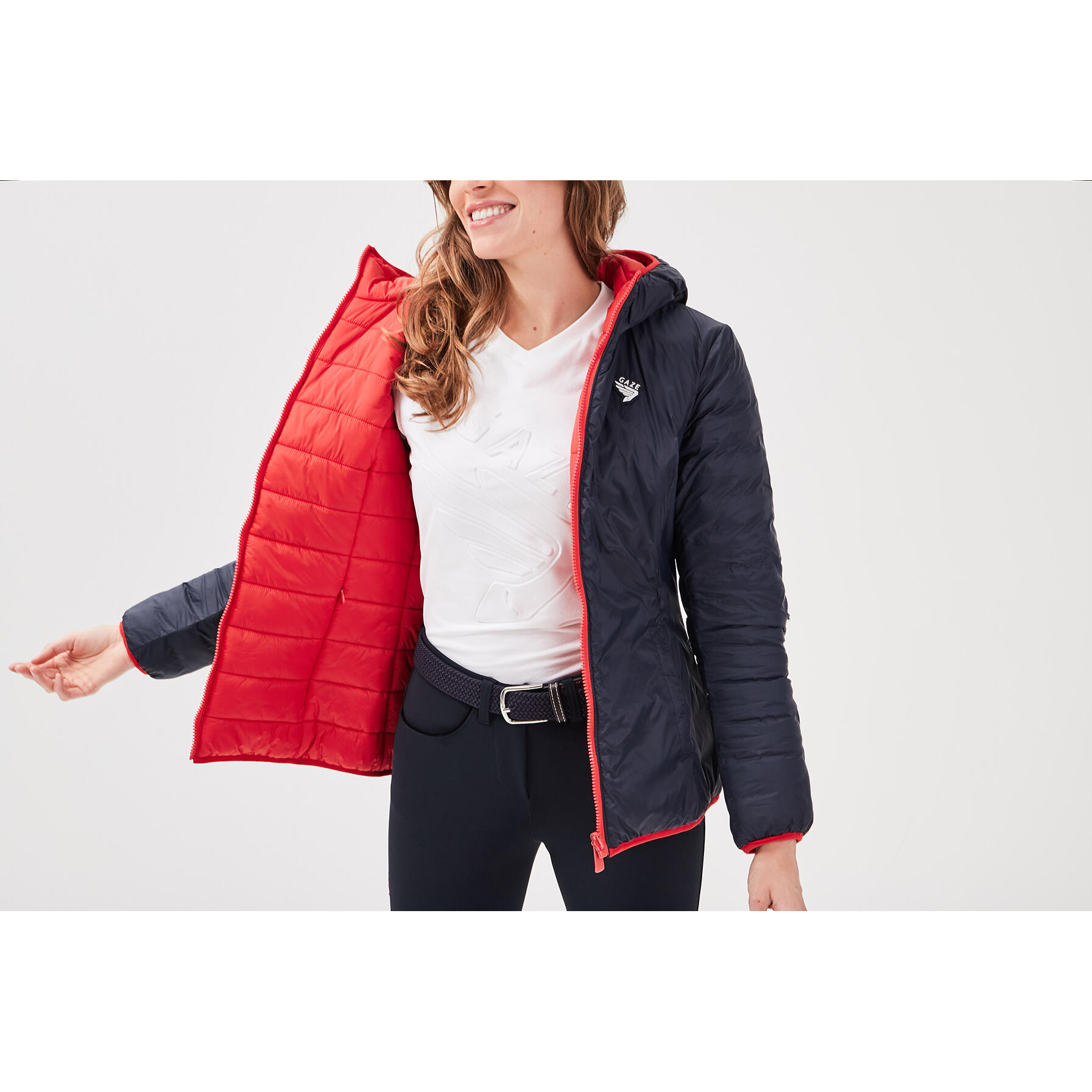 Damen-Daunenjacke Gaze Jumenta 4/5