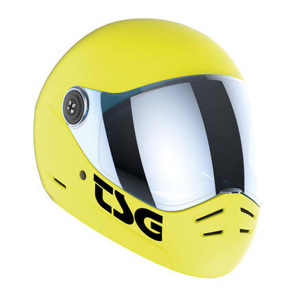 Protections - Pass 2.0 Solid - (+ Bonus Visière) Satin Acid Yellow - Taille L -