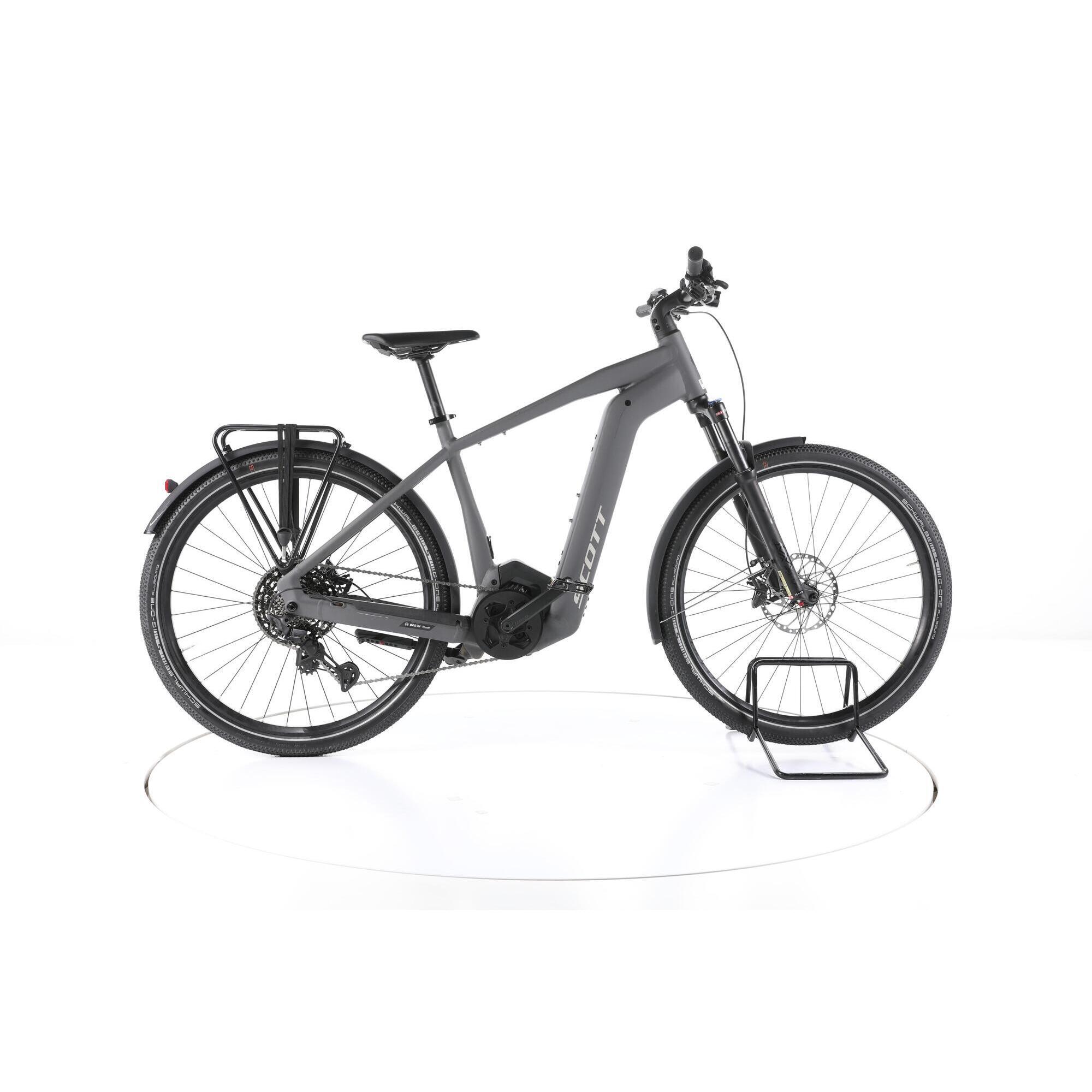 Scott - Reconditionné - Scott Axis Eride Evo Tour Trekking Vélo Électrique - Très Bon - Vélo De Voyage - Gris - 48 Xl - Decathlon