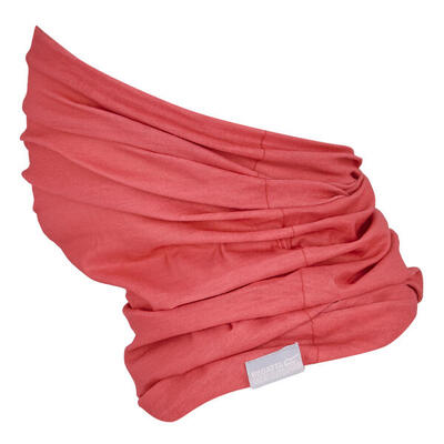 Great outdoors volwassenen unisex multitube sjaal / nekwarmer (perzikbloesem)