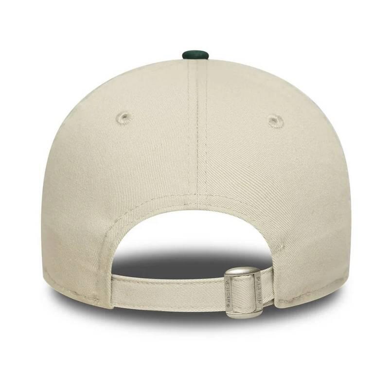 Casquette MLB Oakland Athletics New Era Color Block 9FORTY Crème 3/4