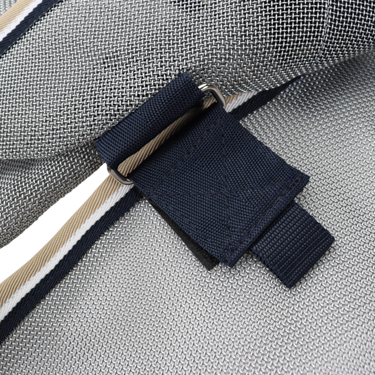 Vliegendeken Horseware Rambo Protector Met Hals Zilver-blauw 6/6