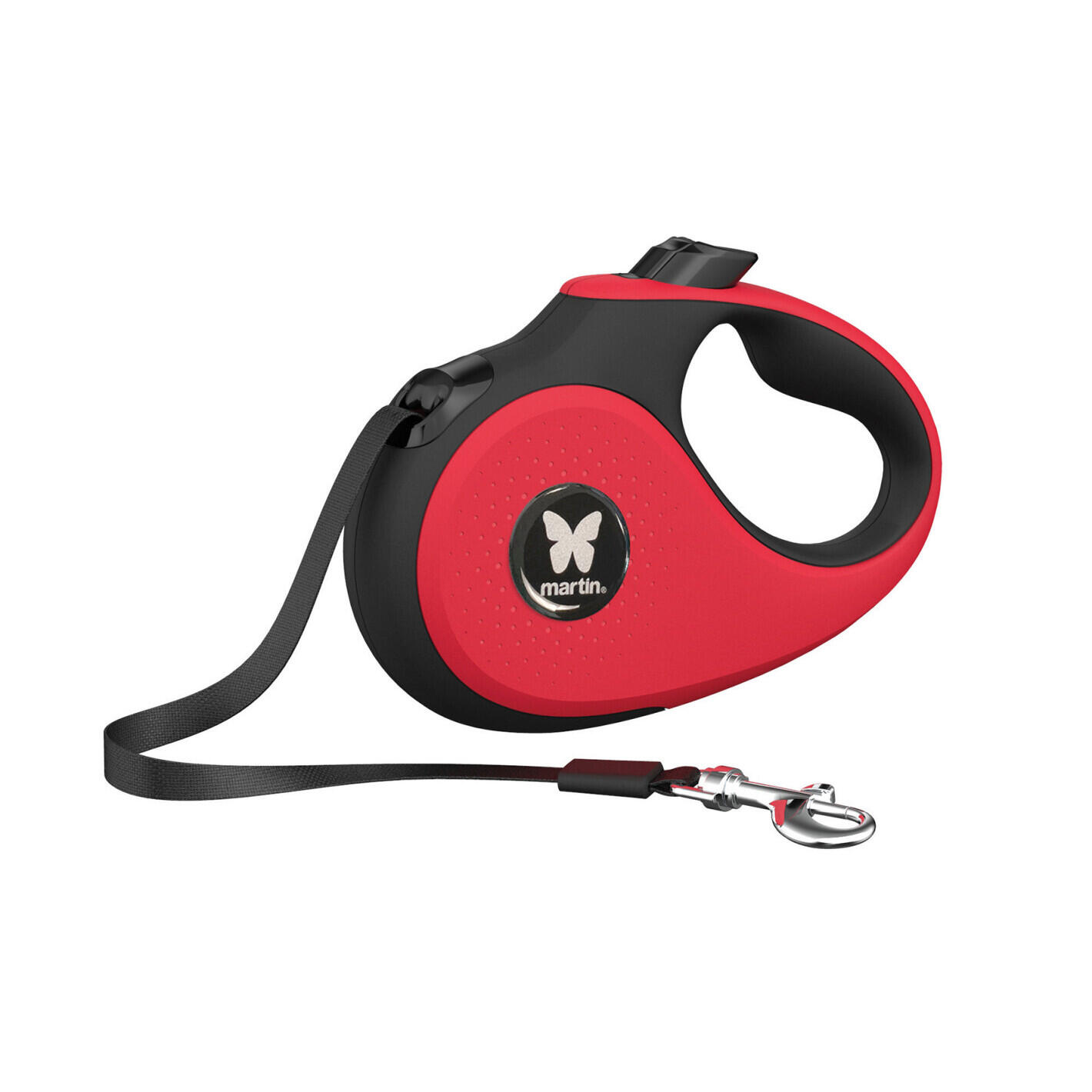 Martin Sellier - Laisse Pour Chien Sangle Martin Sellier 2 Soft Xl - Laisse - Rouge - 8 M - Decathlon