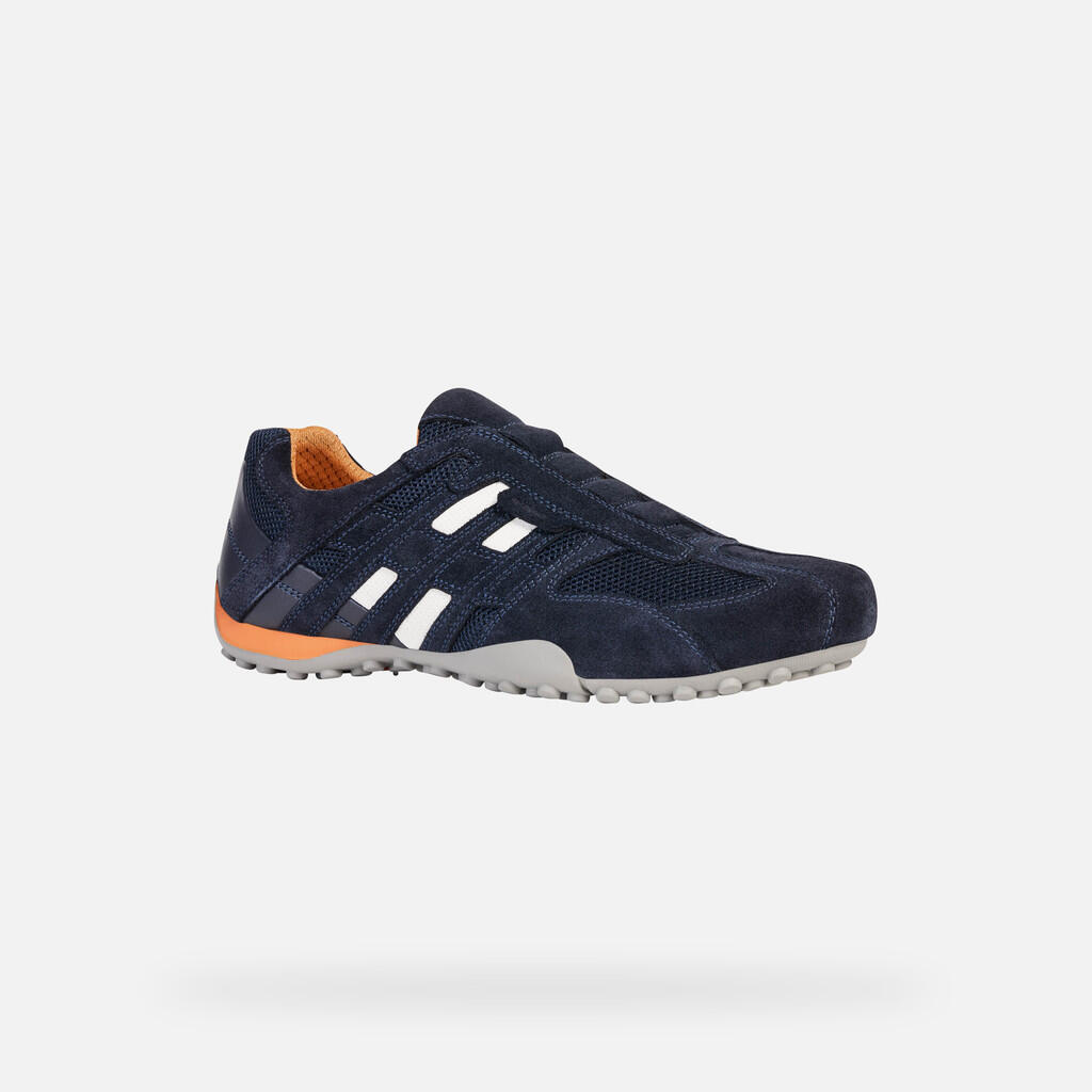 Baskets Homme SNAKE MAN Bleu Marine 3/7