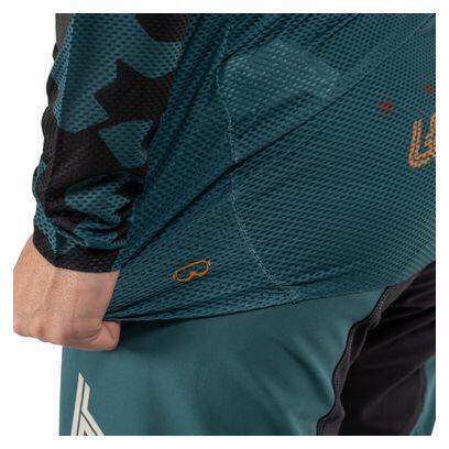 Camisola de manga comprida Leatt Gravity 4.0 Teal Green 6/8
