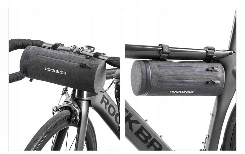 Sakwa rowerowa na kierownicę Rockbros 1,5l 4/5