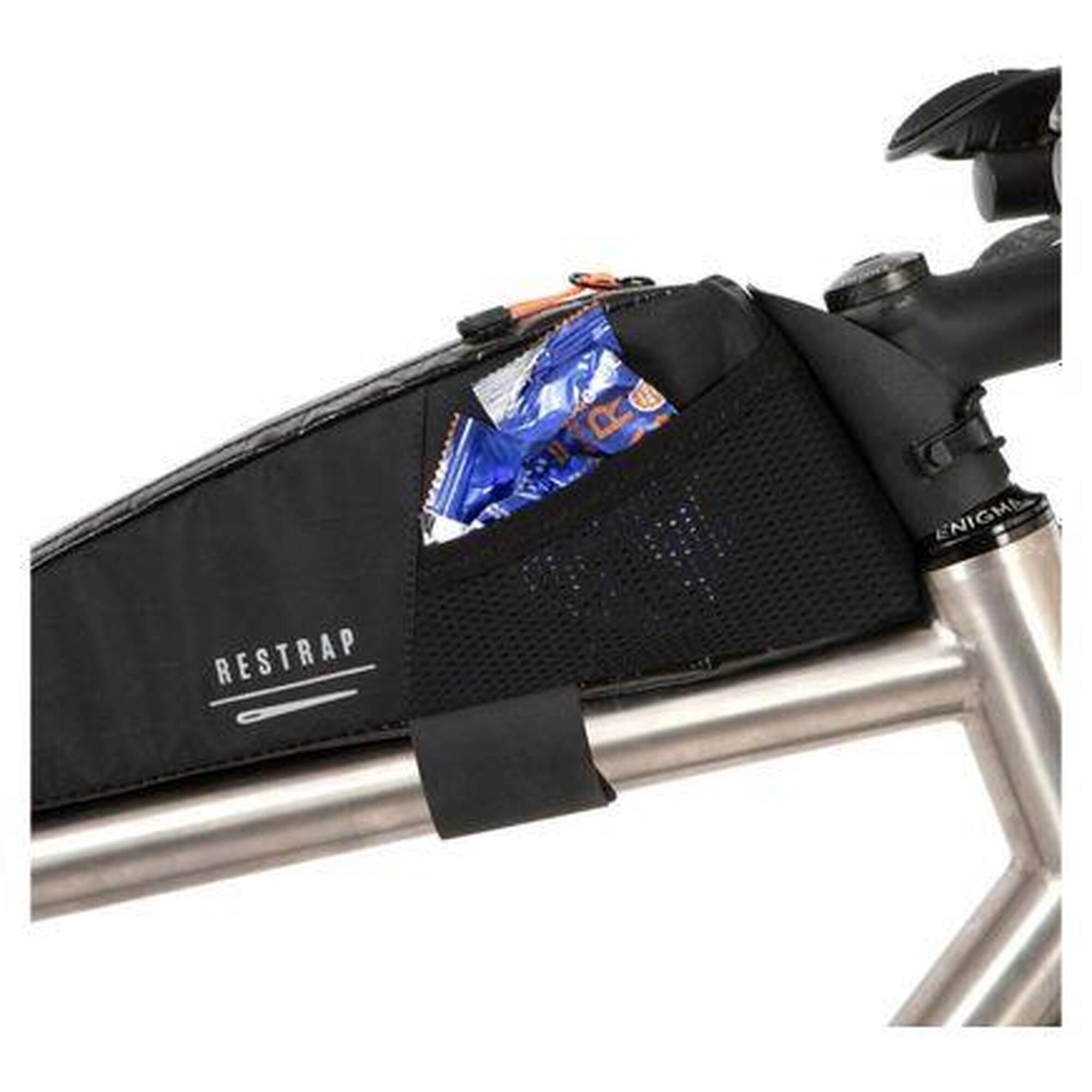 Sacoche De Vélo Tube Supérieur - TPU Imperméable 22x5.5x5.8cm - Montage Par Boulons - K34