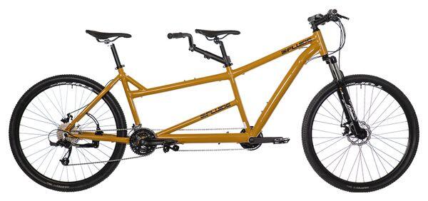 FLUIDE Tandem FLUIDE MicroShift Mezzo Hardtail 3x10V 29'' Gelb Sand