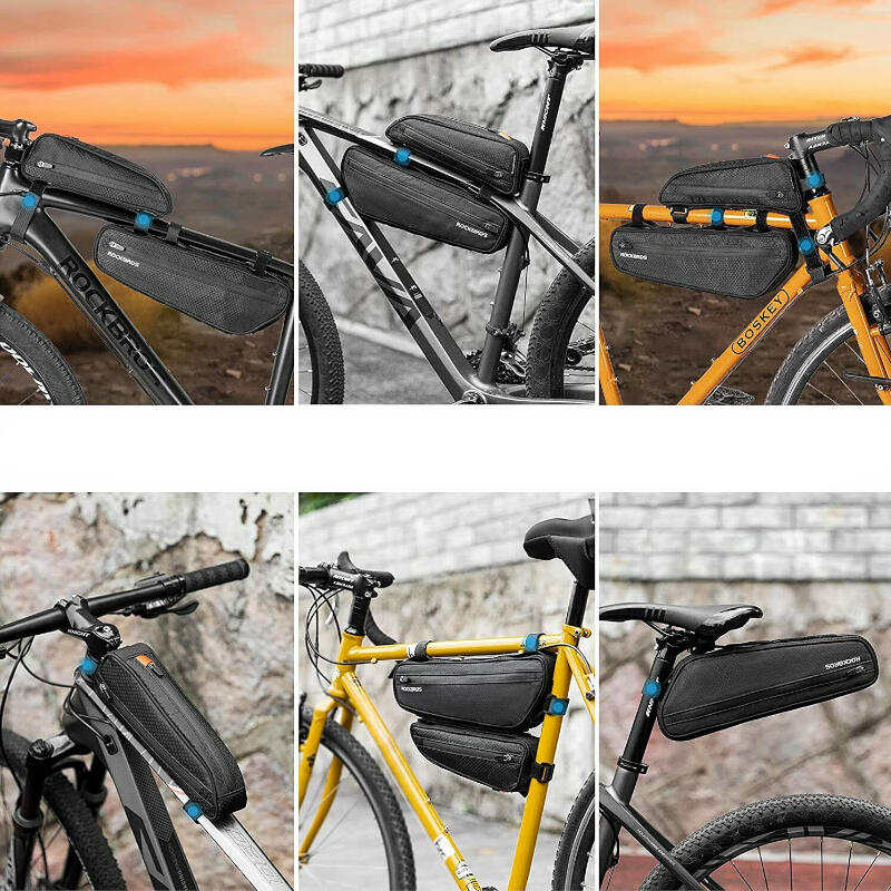 Sakwa rowerowa pod ramę 2w1 Rockbros trójkątna 6/6