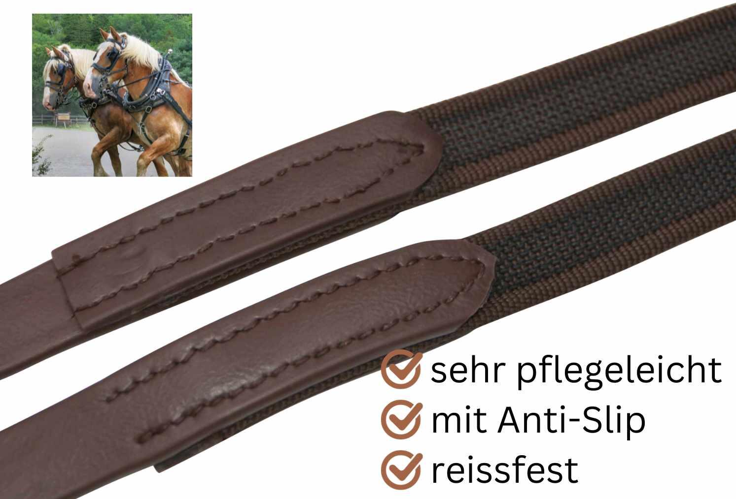 AMKA Zweispännerleine 3/4