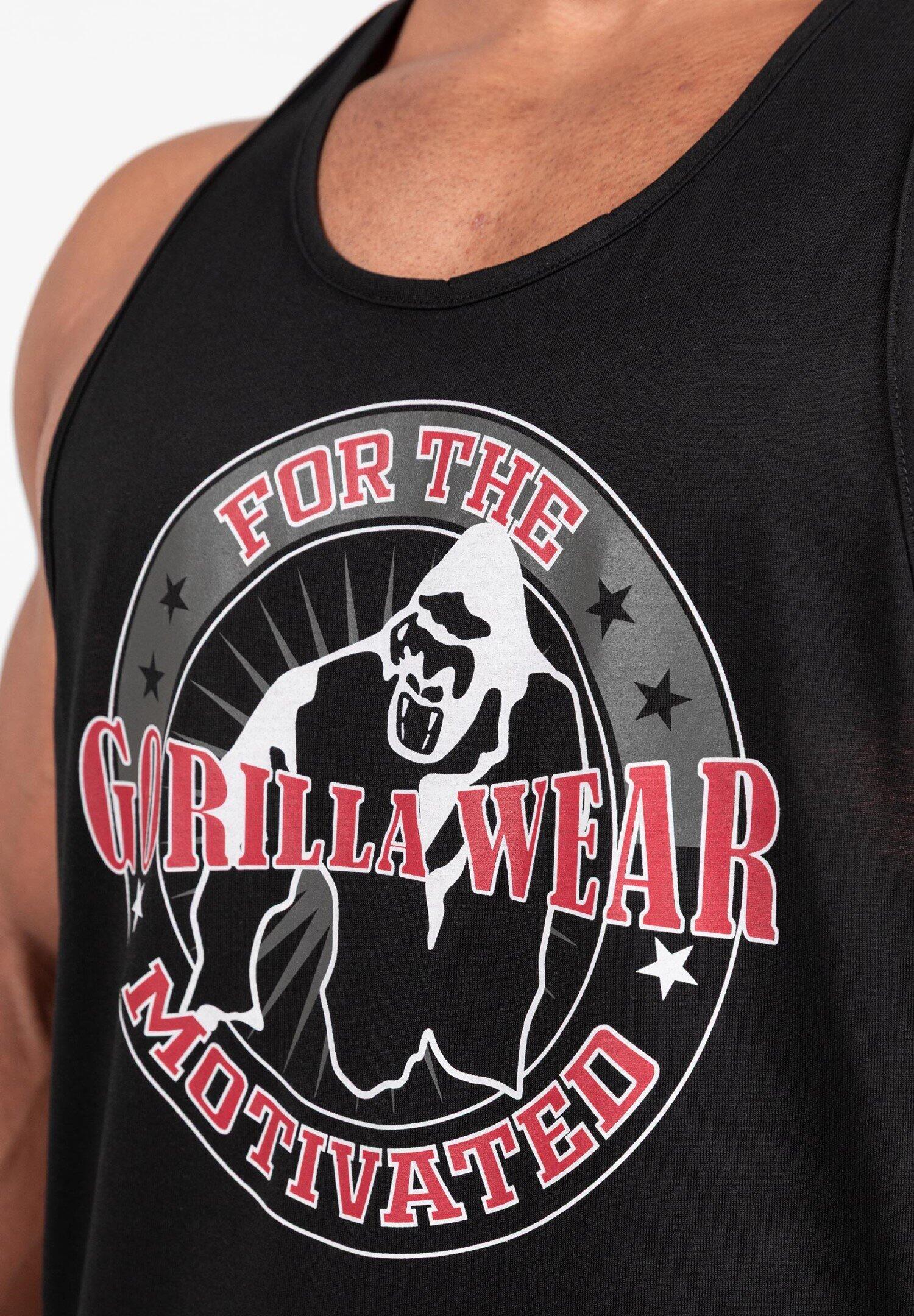 Casper Stringer-Tanktop - Schwarz/Rot 4/6