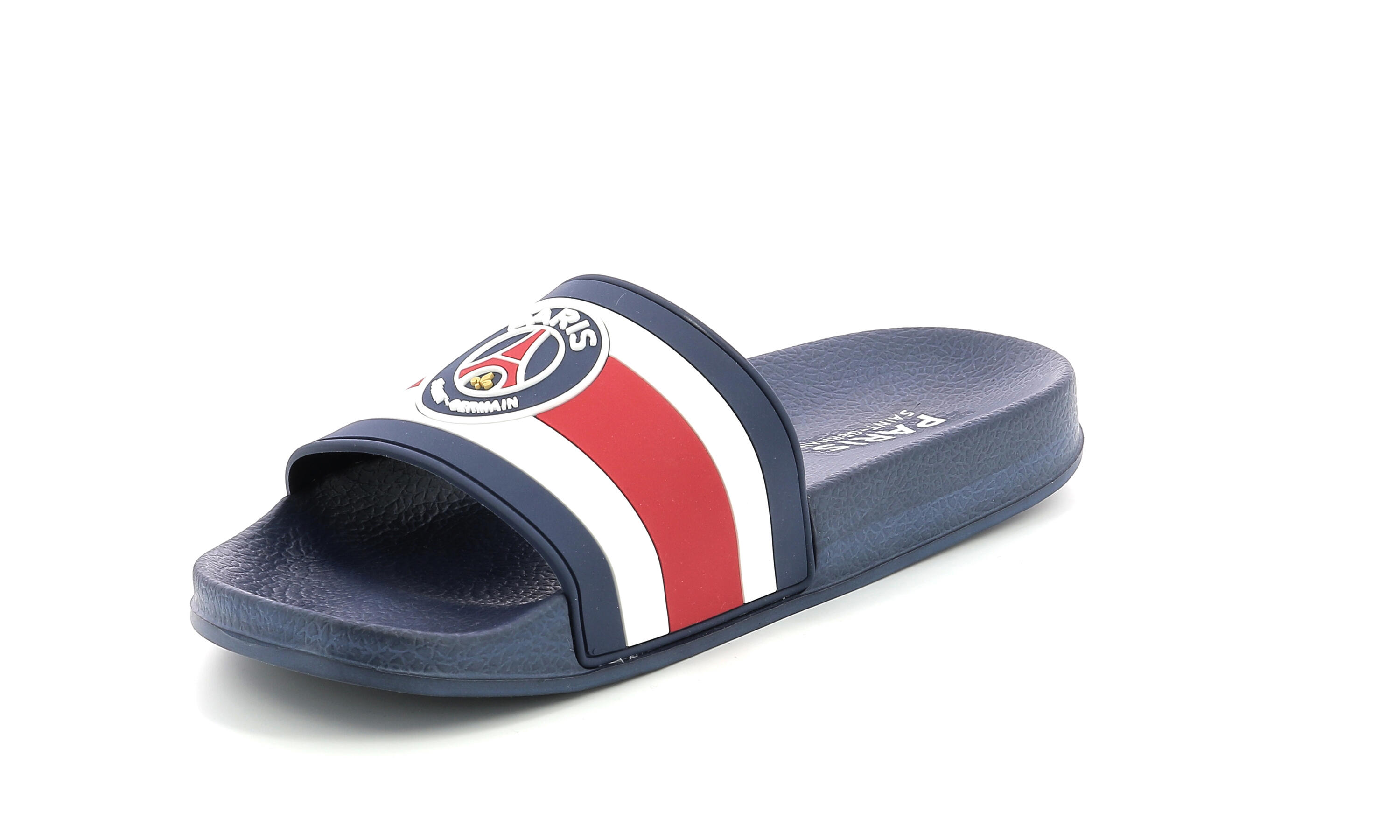 Claquettes PSG - Collection Officielle Paris Saint-Germain - Taille 41 - PVC/Gomme - 100% Officiel