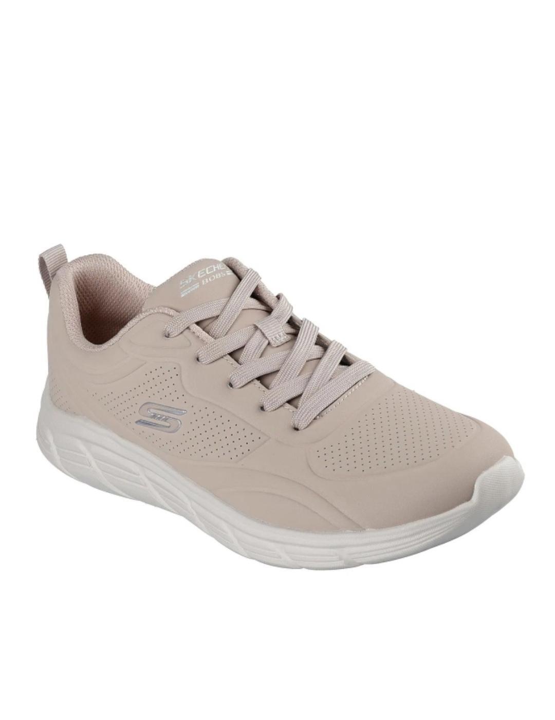 Zapatillas para Mujer Skechers  bobs b flex cool ease Beige 3/4
