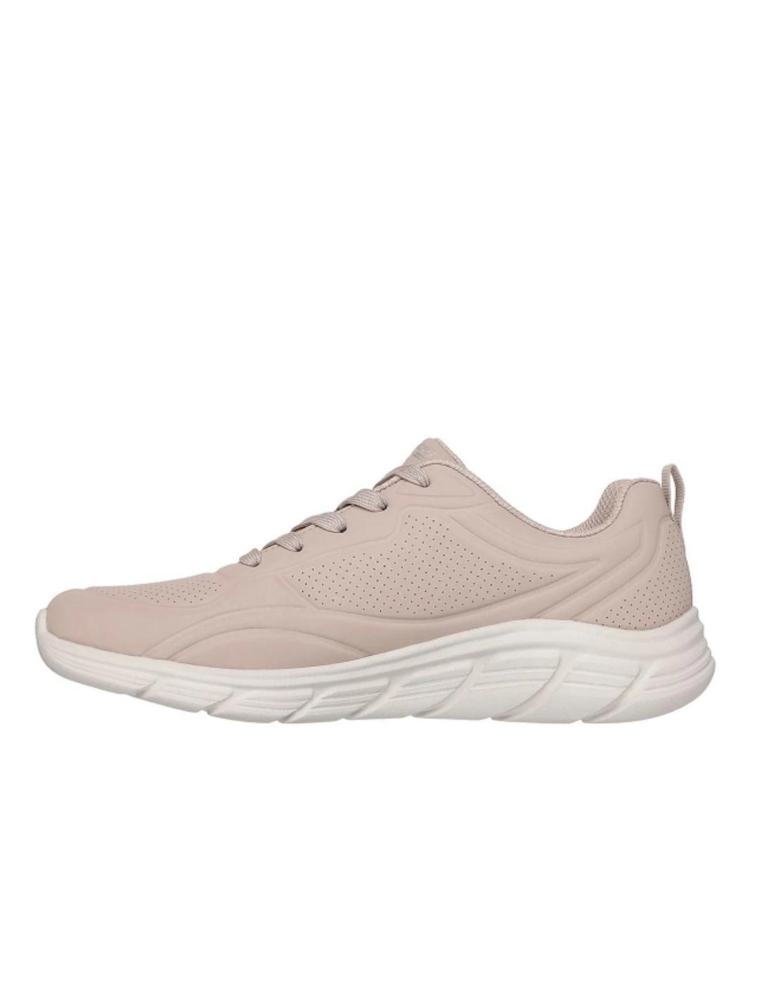 Zapatillas para Mujer Skechers  bobs b flex cool ease Beige 2/4