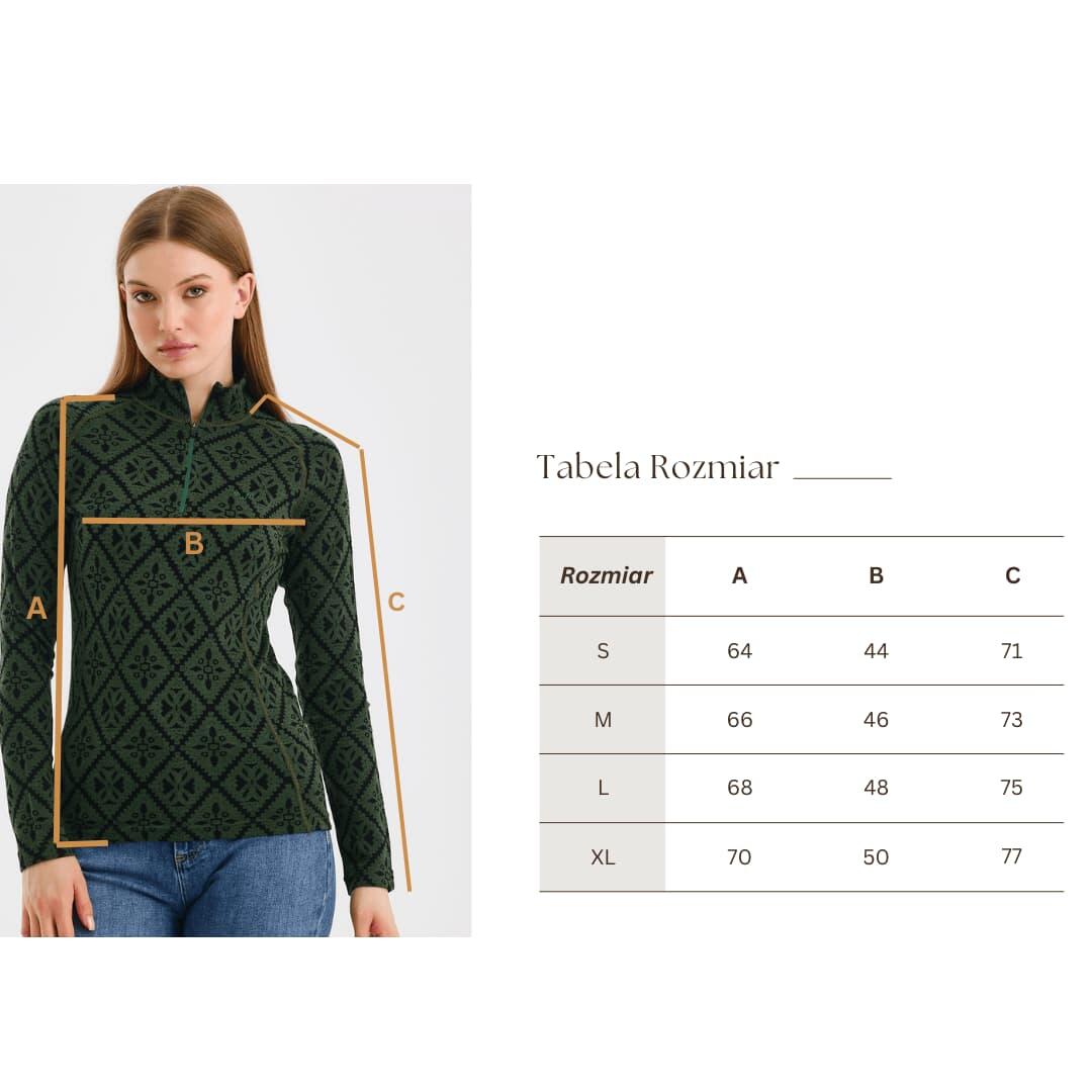 Venus - Koszulka termoaktywna z długim rękawem 100% wełna merino (230 g/m²) 5/7