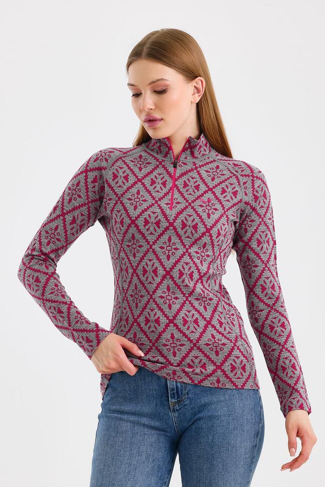 Damska Koszulka Termoaktywna 100% Wełna Merino (230 g/m²) Venus Woolona